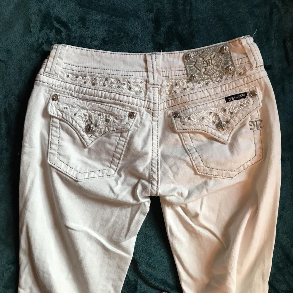 Miss me white jeans size 27